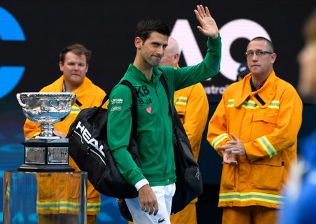 Novak Đoković, Dominik Tim, Australijan open finale 2020