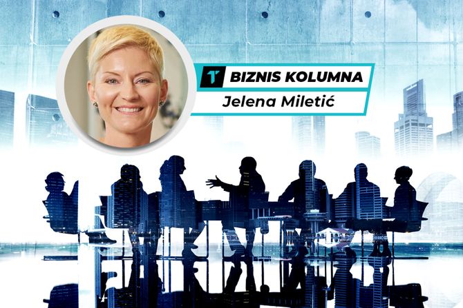 Jelena Miletić, Biznis kolumna