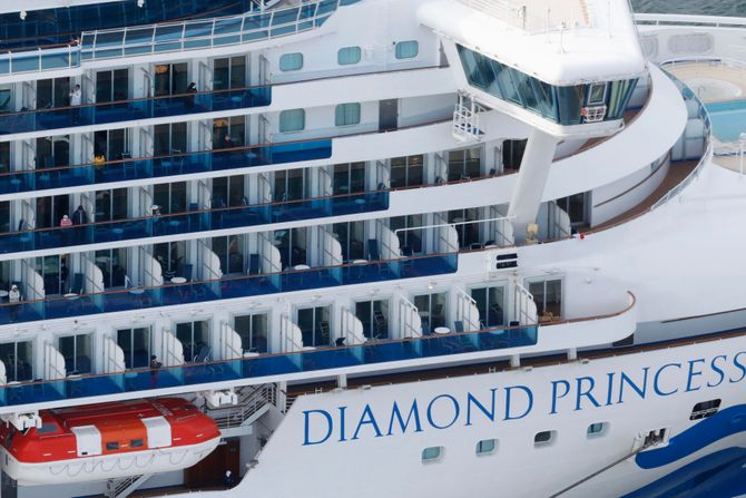 Diamond Princess kruzer karantin koronavirus