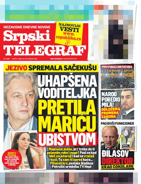 srpski telegraf, Naslovne strane, naslovnice, naslovna strana novina novine naslovnica srpski telegraf, Naslovne strane, naslovnice, naslovna strana novina novine naslovnica