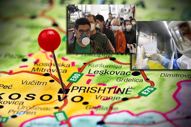 kosovo srbija mapa karta, Korona virus, Koronavirus