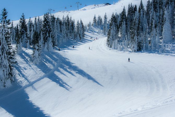 Jahorina, planina, sneg, zima, zimovanje, pridoda, odmor, putovanja, skijanje, ski staza