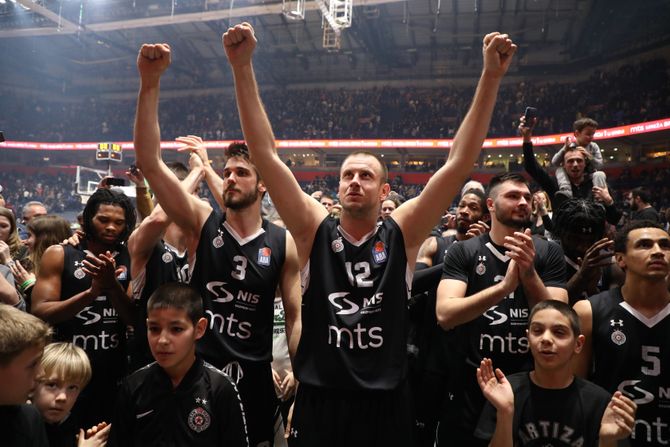 KK Partizan - KK Budućnost