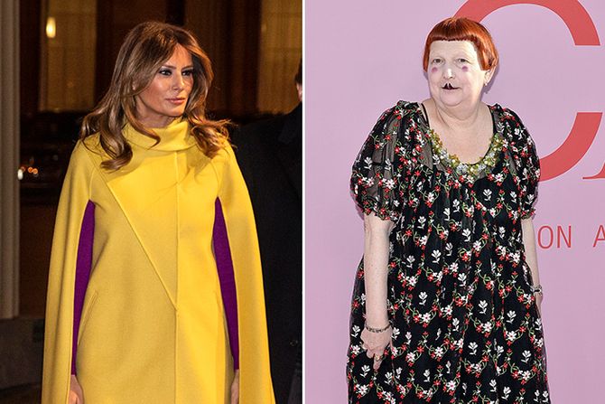 Lynn Yaeger, Melania Trump