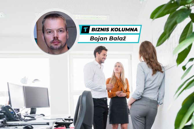 Biznis kolumna, Bojan Balaž