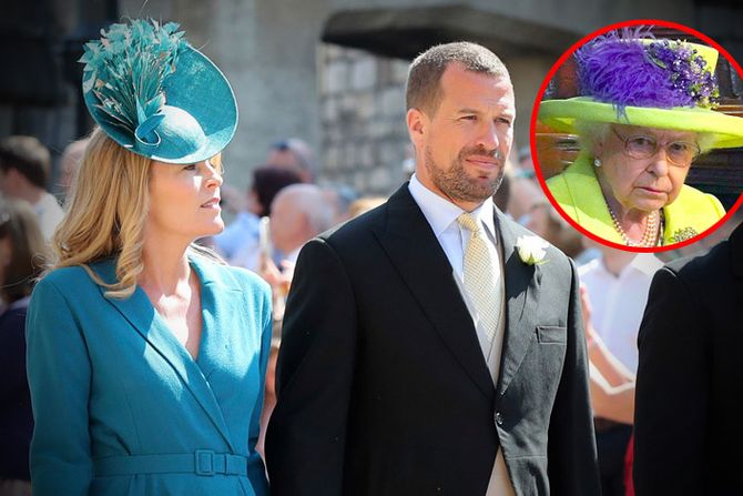 Peter Phillips and Autumn Phillips Queen Elizabeth, Kraljica Elizabeta