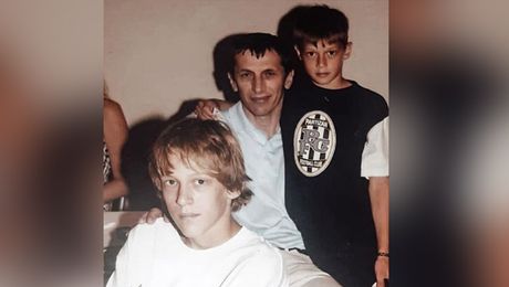 Ljubisav Lukovic sa sinovima