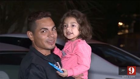 otac i  Madeline Mejia cerka  Amber Alert, pronađena nestala devojčica