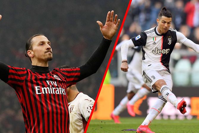 zlatan ibrahimovic, kristijano ronaldo