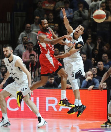 Markus Pejdž, Kevin Panter, KK Crvena zvezda, KK Partizan Markus Pejdž, Kevin Panter, KK Crvena zvezda, KK Partizan