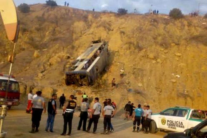 barselona peru autobus nesreca