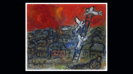 Jacob's Ladder Marc Chagall,  Jakovljeve merdevine, Mark Šagal