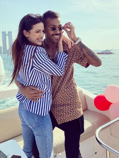 Nataša Stanković, Hardik Pandya Nataša Stanković, Hardik Pandya
