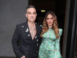 Robi Vilijams sa ženom