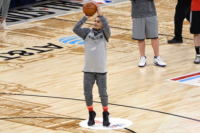 NBA All Star Practice Basketball