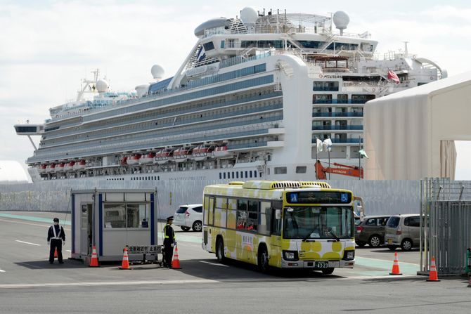 Iskrcavanje kruzera Diamond Princess, koronavirus