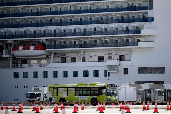 Iskrcavanje kruzera Diamond Princess, koronavirus