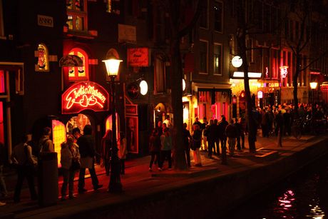 Amsterdam, Ulica crvenih fenjera