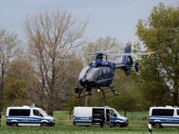 Nemacka policija, helikopter