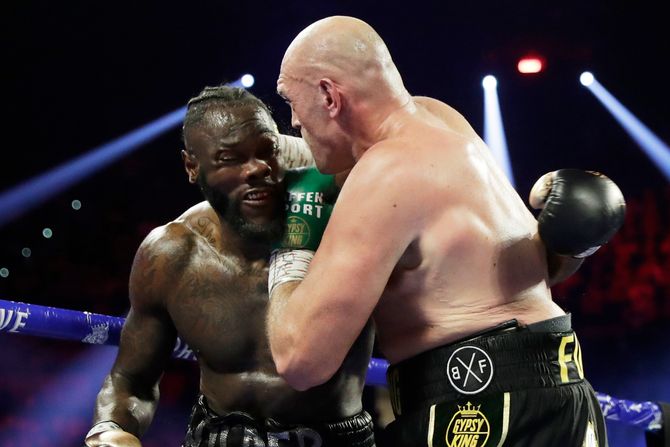 Fury Wilder Boxing