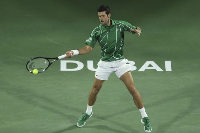 Novak Đoković, ATP Dubai 2020