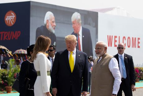 Donald Tramp, Indija Donald Tramp, Indija