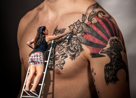 tetovaže u boji, tetoviranje