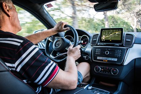 vozač, automobil vozač, automobil