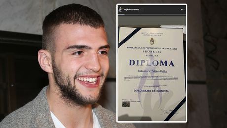 Veljko Raznatović, diploma