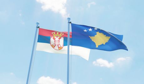Srbija, Kosovo, zastave