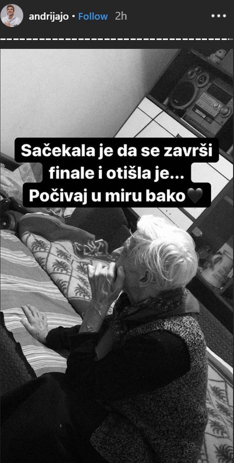 Andrija Jo, baka Andrija Jo, baka