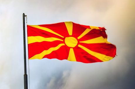Severna Makedonija, zastava