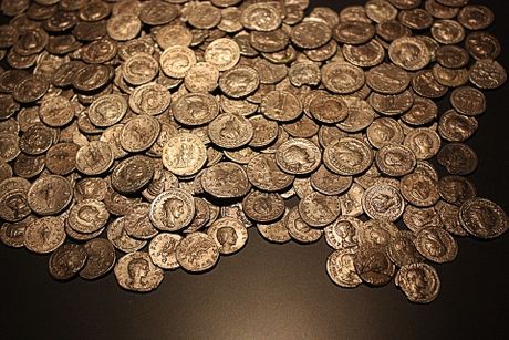 Rimski novac, stari novac, novčić