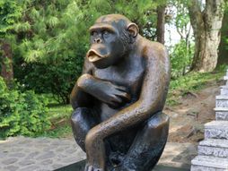 Gorila Sami, statua, Beo Beogradski ZOO zoološki vrt