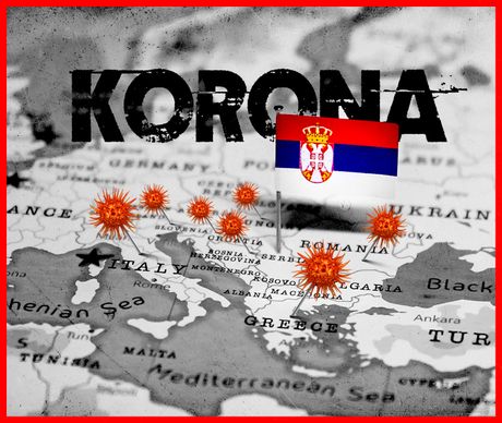Korona virus, Region, Srbija, mapa Korona virus, Region, Srbija, mapa