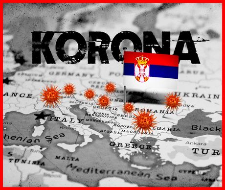 Korona virus, Region, Srbija, mapa Korona virus, Region, Srbija, mapa