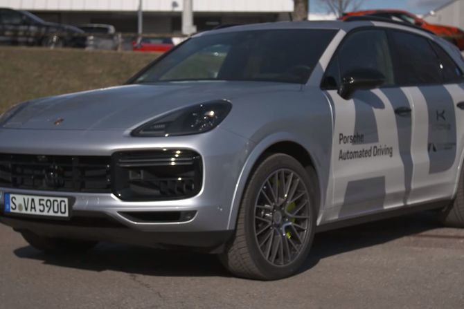 Porsche Cayenne, Autonomna vožnja