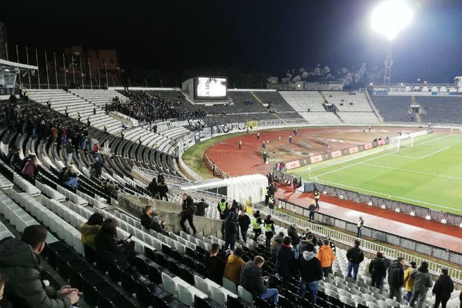 Humska, Partizan - Radnički Niš