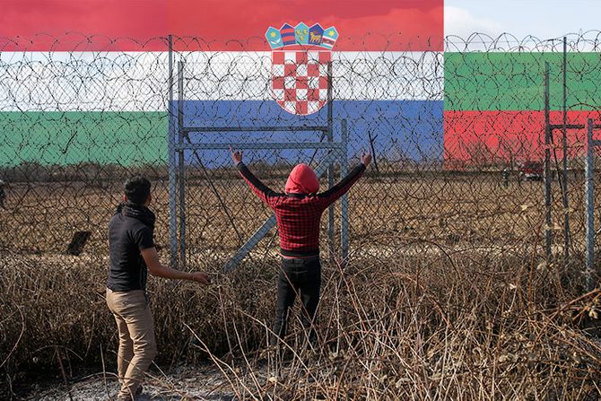 Migranti, ograda, Mađarska, Hrvatska, Bugarska