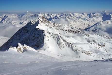 Austrija Alpi, austrijski, planina, sneg, skijanje, skijaliste