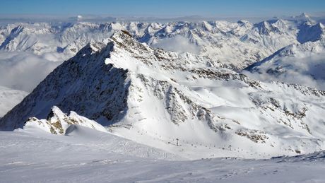 Austrija Alpi, austrijski, planina, sneg, skijanje, skijaliste