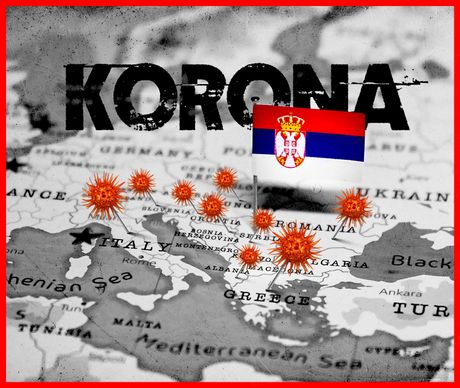 Korona virus, Region, Srbija, mapa Korona virus, Region, Srbija, mapa