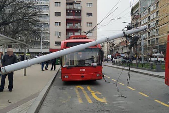 Trola, bandera