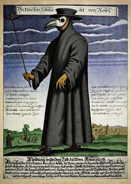 Crna smrt, Bubonska kuga, Srednji vek