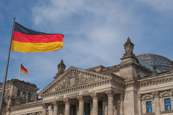 Nemačka vlada zgrada nemačke vlade, Rajstag parlament, German Bundestag Reichstag