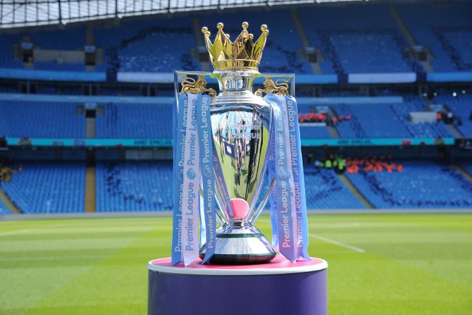 Premijer liga trofej, Engleska Premijer liga trofej, Engleska