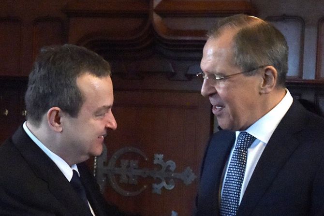 Ivica Dacic, Sergej Lavrov