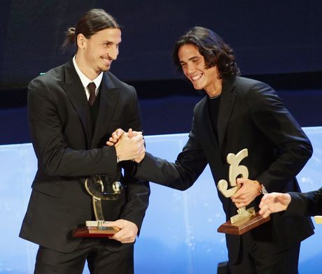 Zlatan Ibrahimović, Edinson Kavani Zlatan Ibrahimović, Edinson Kavani