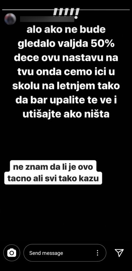 Nastava, deca, kometar