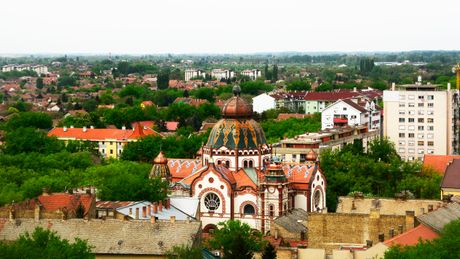 Subotica panorama grada